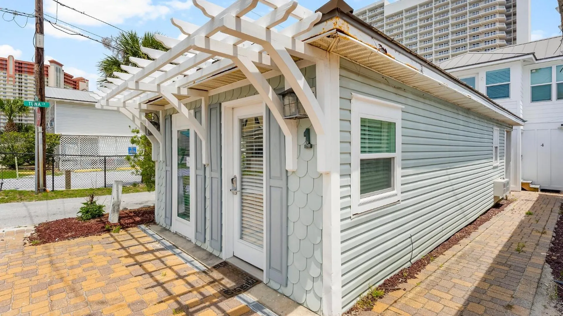 Island Time Bungalow Panama City Beach Lägenhet